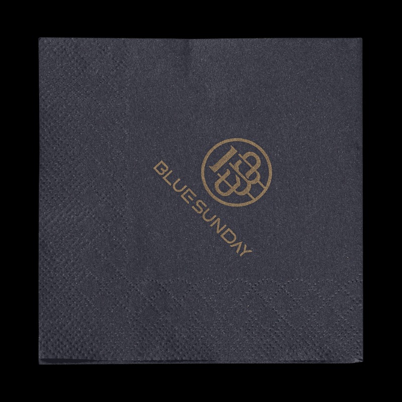 Guardanapos de papel coloridos impressos versáteis melhoram a experiência geral do evento